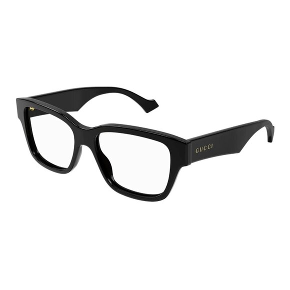 NWT GUCCI EYEGLASSES MEN BLACK EYEWEAR GUCCI - Picture 1 of 3